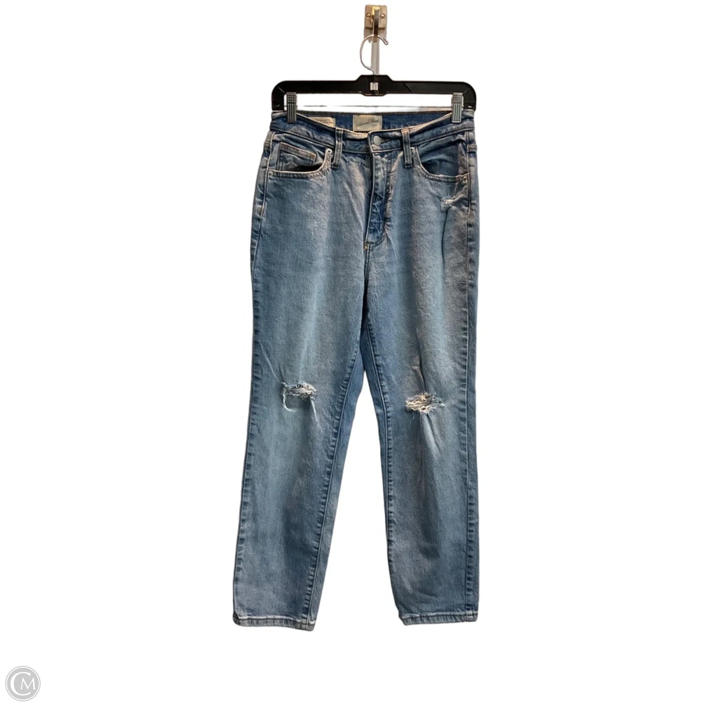Jeans Straight By Universal Thread In Blue Denim, Size: 6