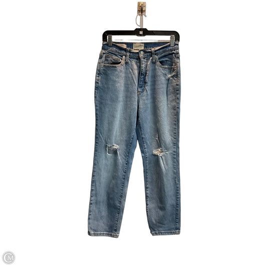 Jeans Straight By Universal Thread In Blue Denim, Size: 6