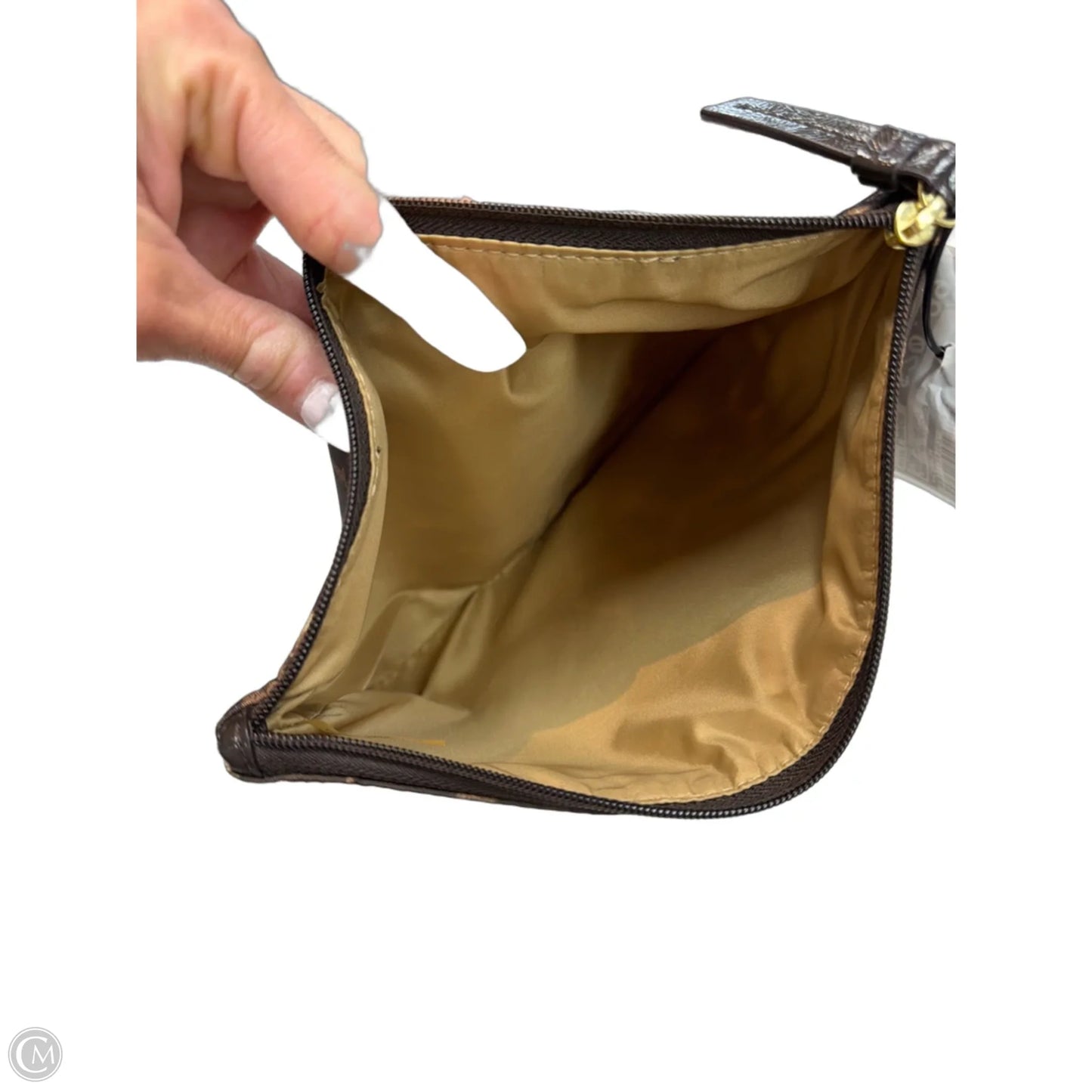 Makeup Bag Designer By Coach, Size: Large