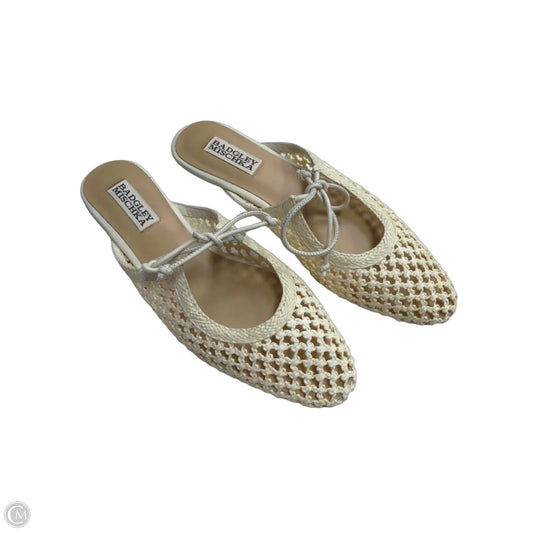 Shoes Flats By Badgley Mischka In Beige, Size: 5.5