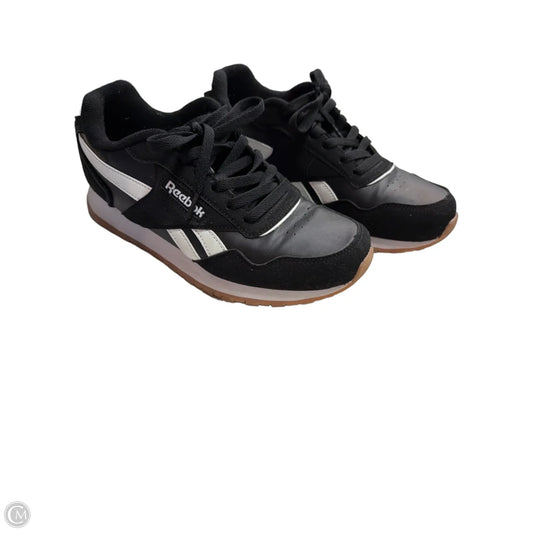 Shoes Sneakers By Reebok In Black & White, Size: 7