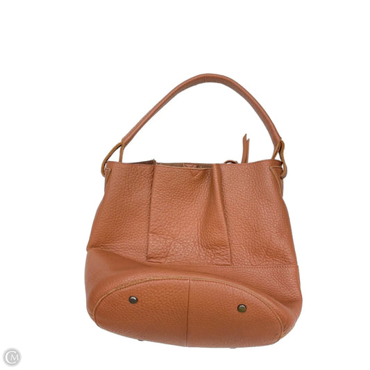 Handbag Leather By Clothes Mentor, Size: Medium