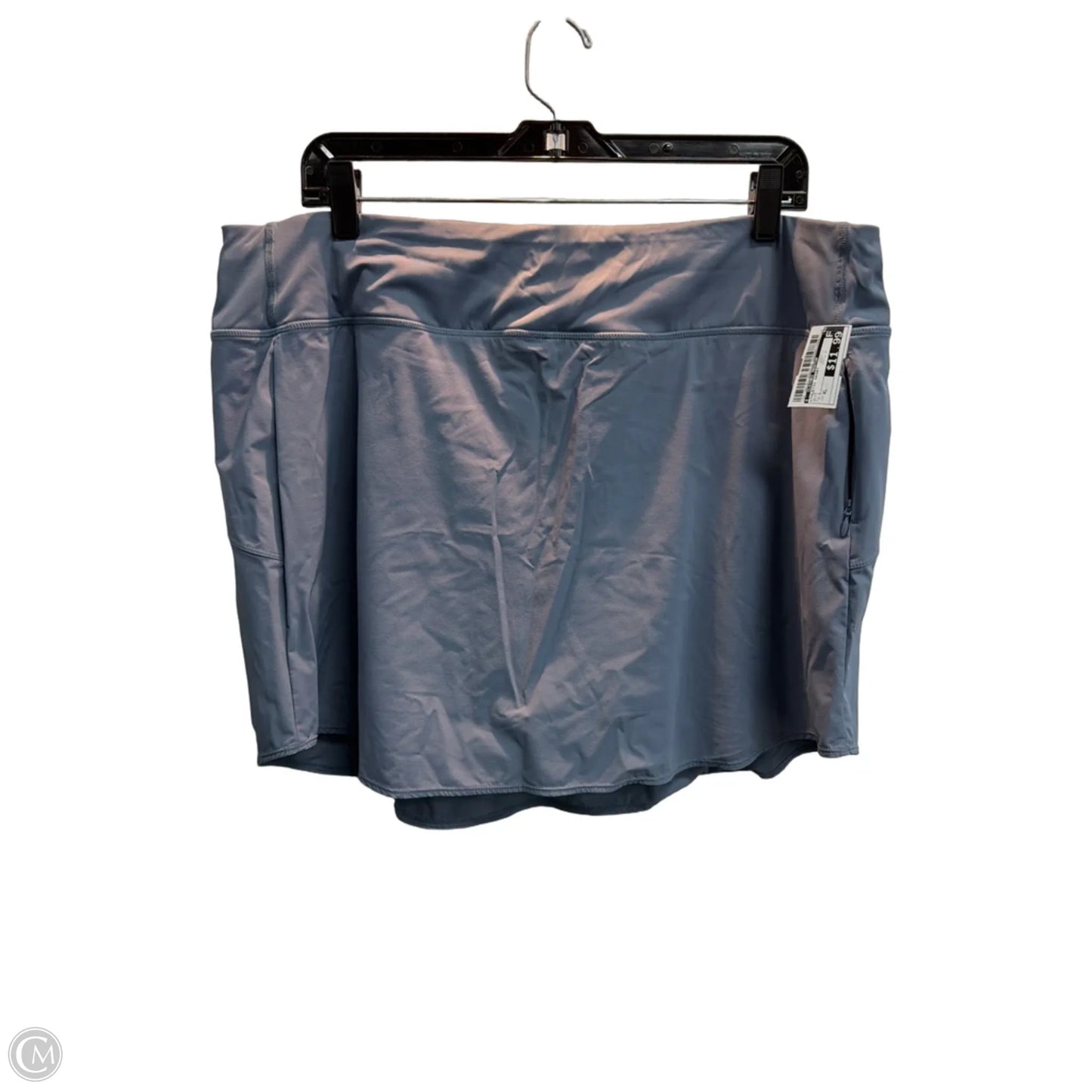 Athletic Skort By Clothes Mentor In Blue, Size: Xl