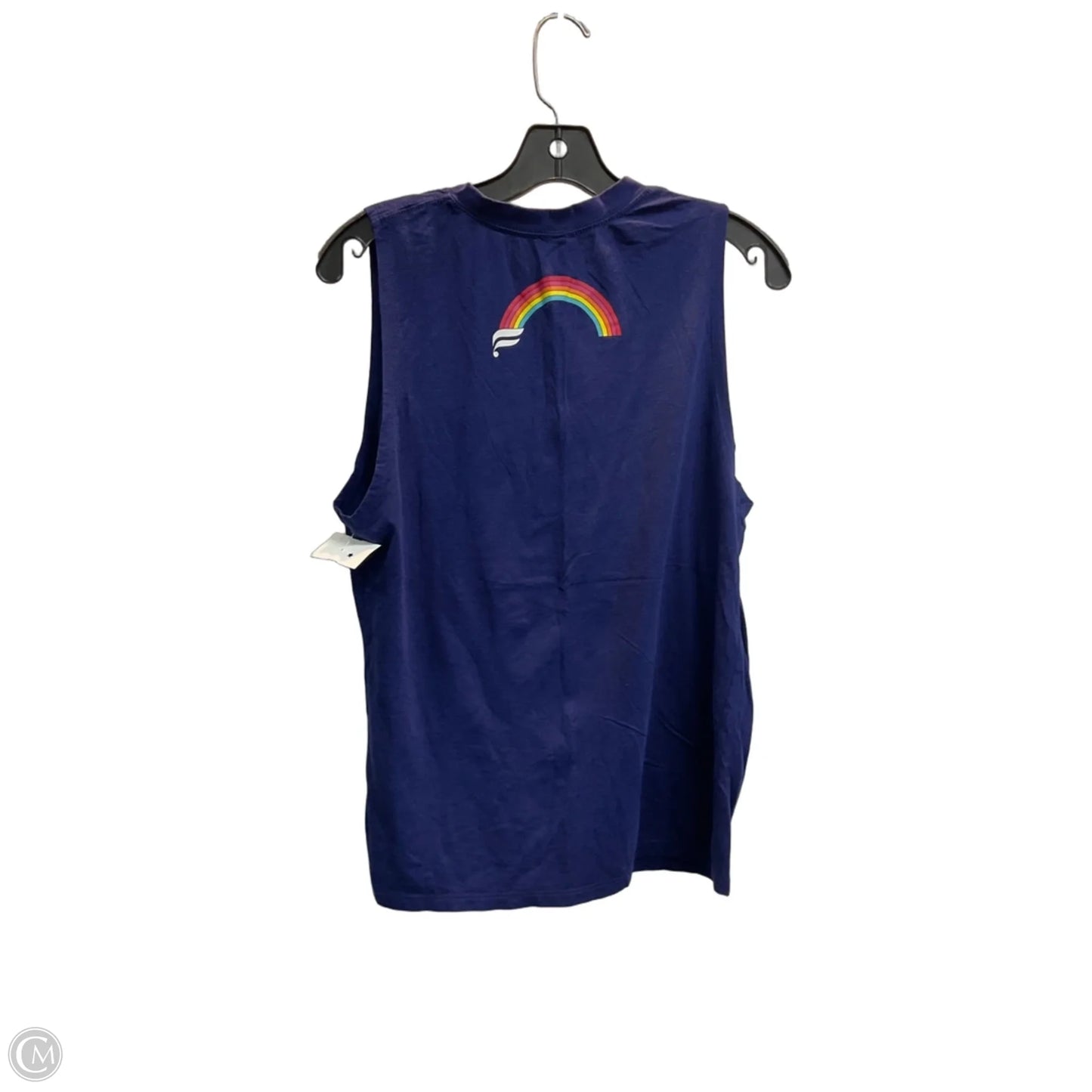 Top Sleeveless By Fabletics In Blue, Size: Xs