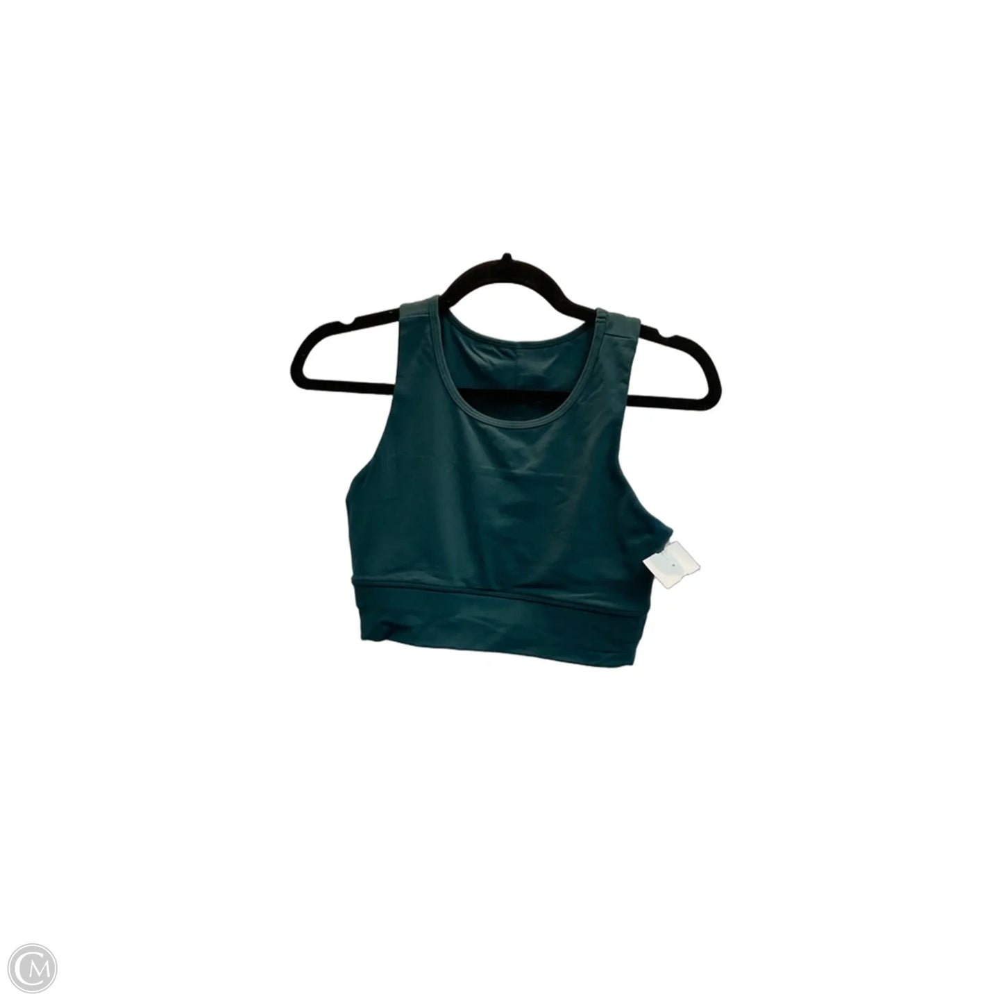 Athletic Bra By Clothes Mentor In Teal, Size: M