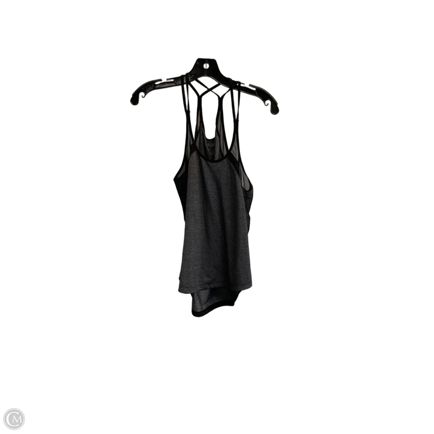 Athletic Tank Top By Lululemon In Grey, Size: M