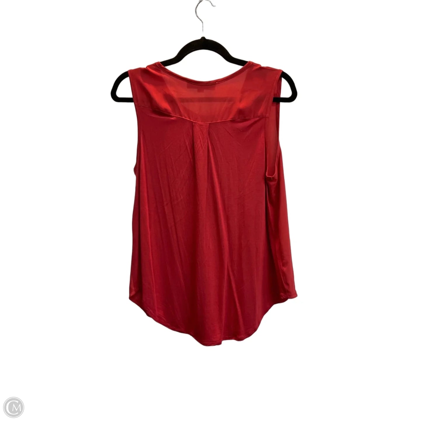 Top Sleeveless By Loft In Pink, Size: M