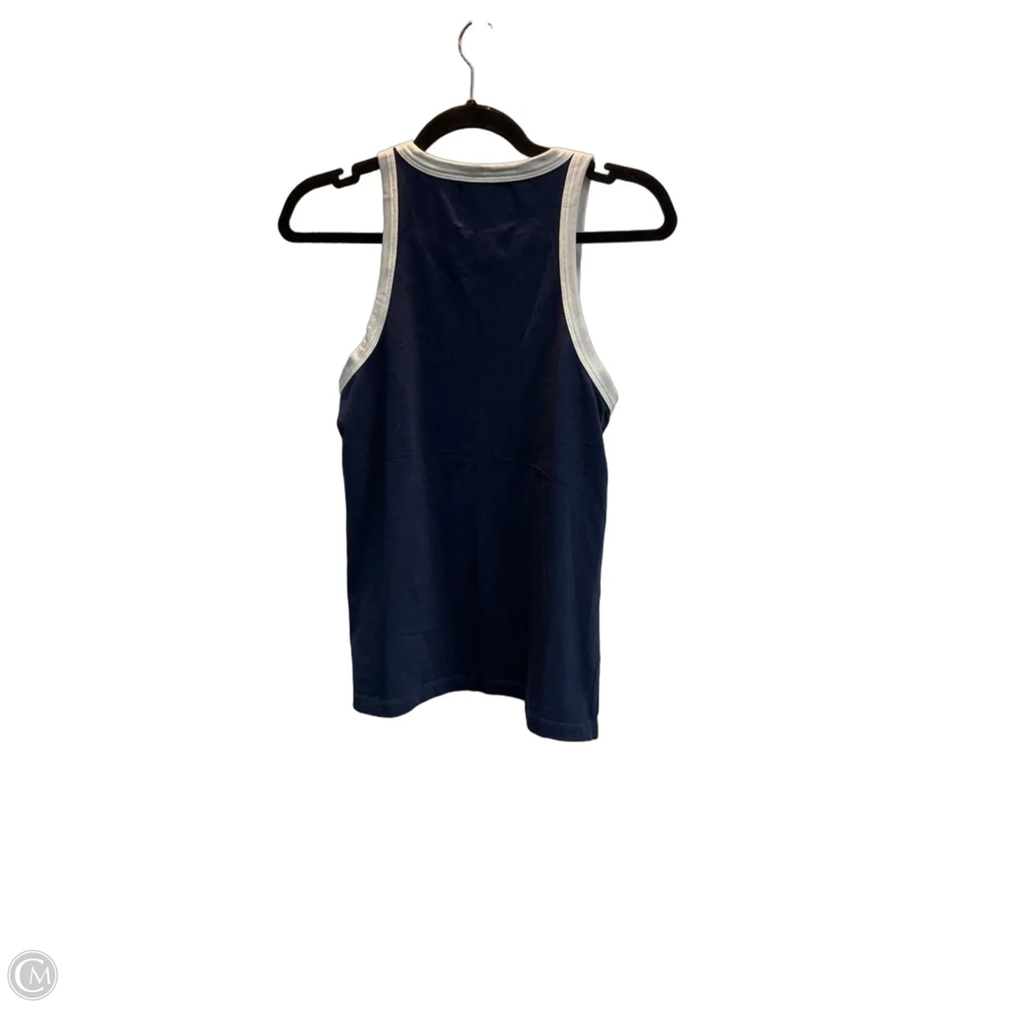 Top Sleeveless By Clothes Mentor In Navy, Size: L