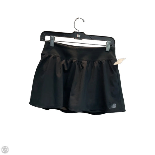 Athletic Skort By New Balance In Black, Size: S
