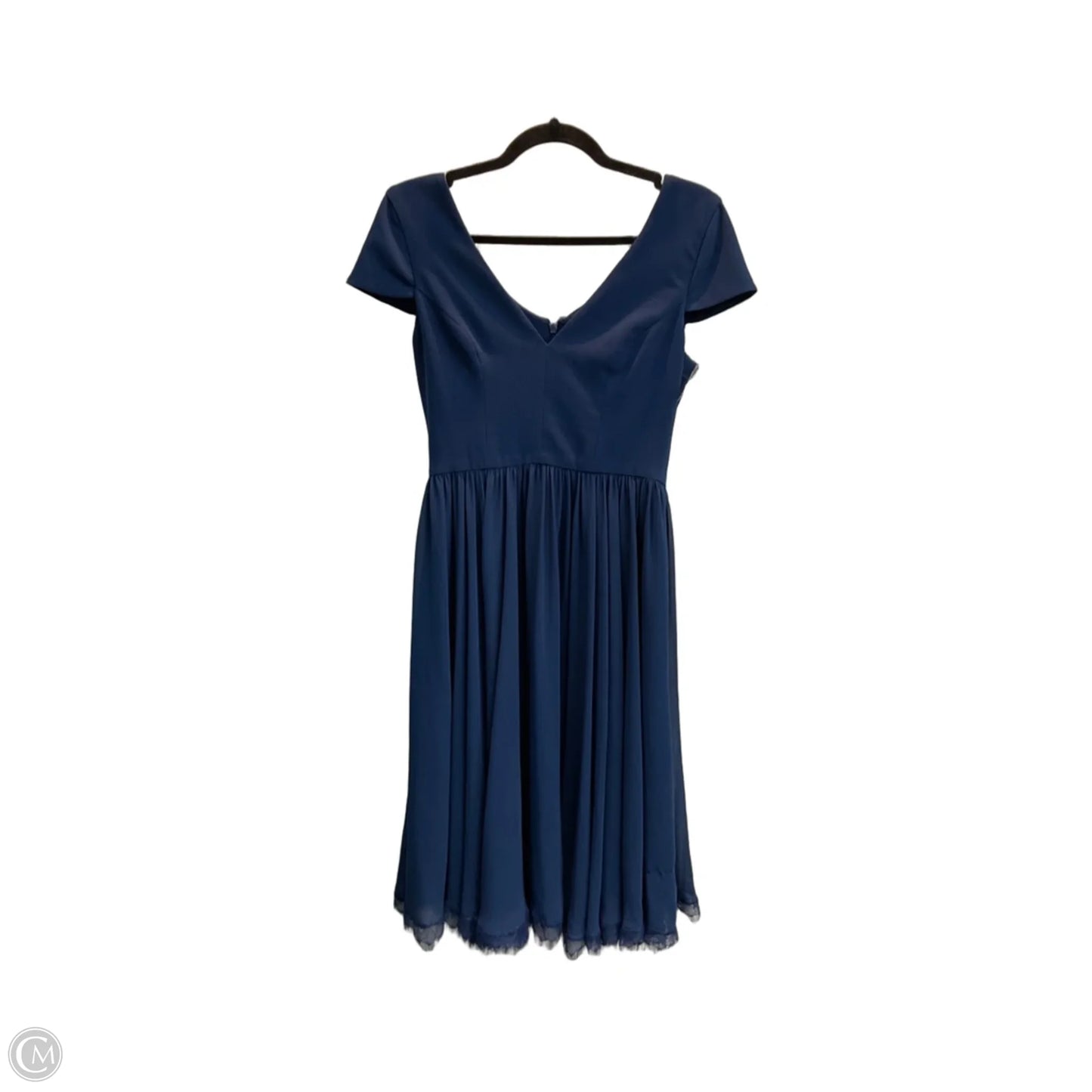 Dress Party Midi By Dress The Population In Navy, Size: S