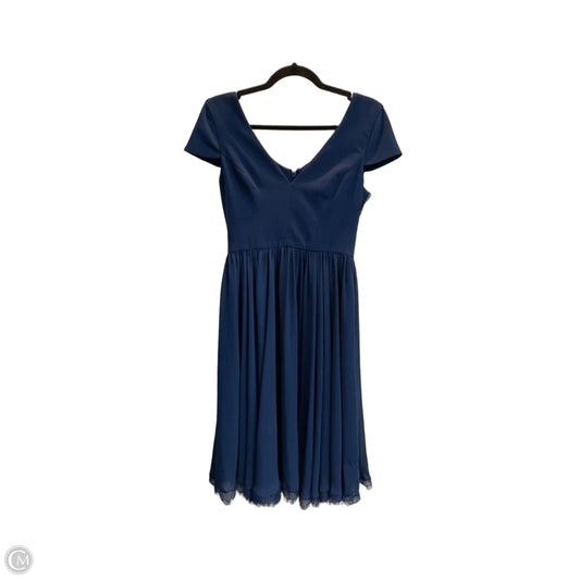 Dress Party Midi By Dress The Population In Navy, Size: S