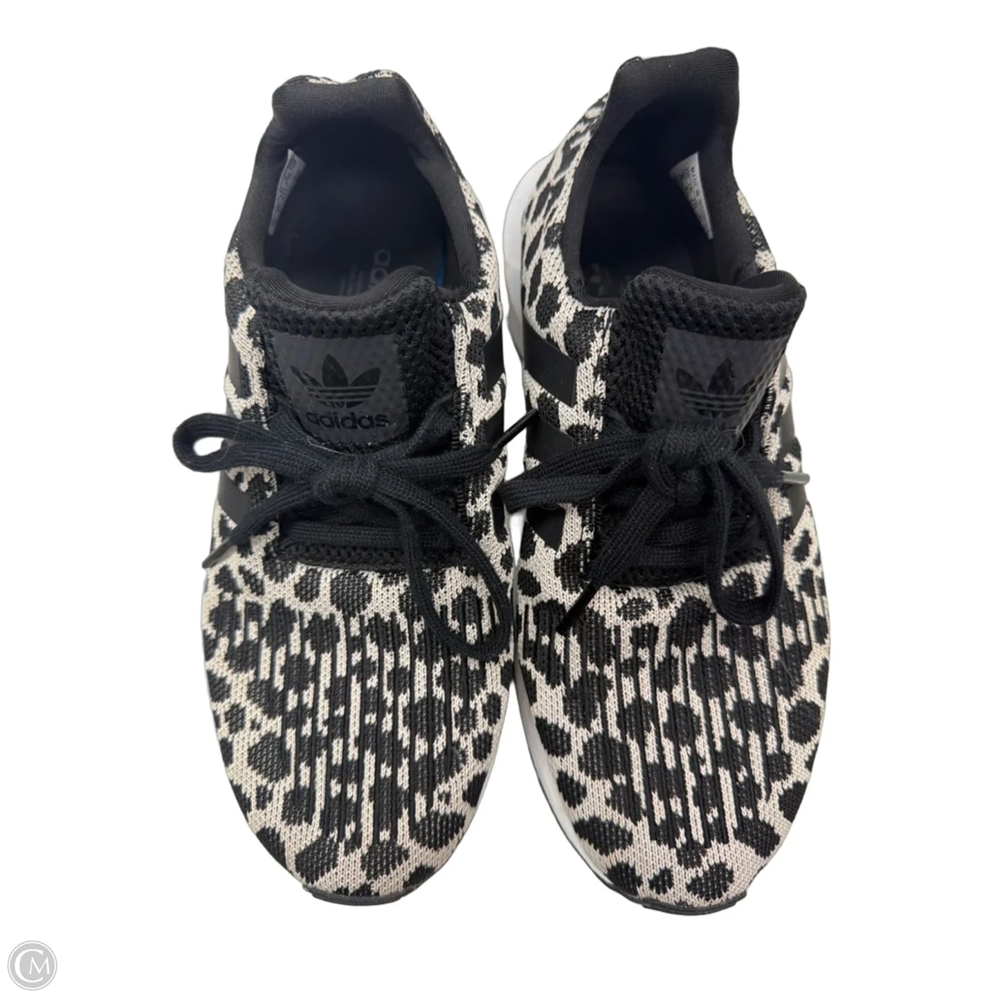 Shoes Athletic By Adidas In Black & Cream, Size: 6