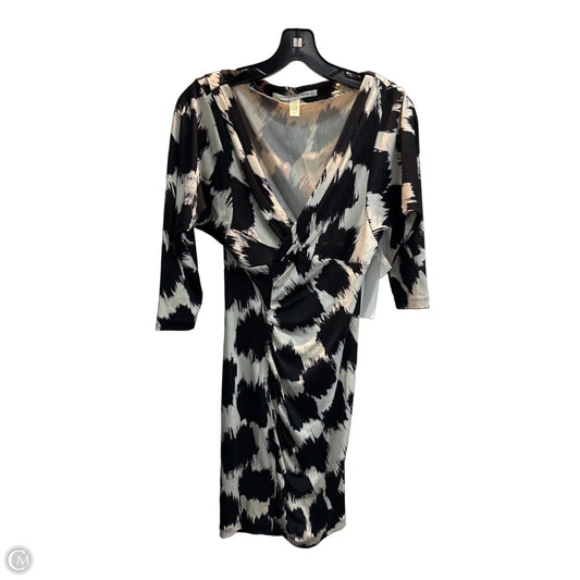 Dress Designer By Diane Von Furstenberg In Black & White, Size: 4