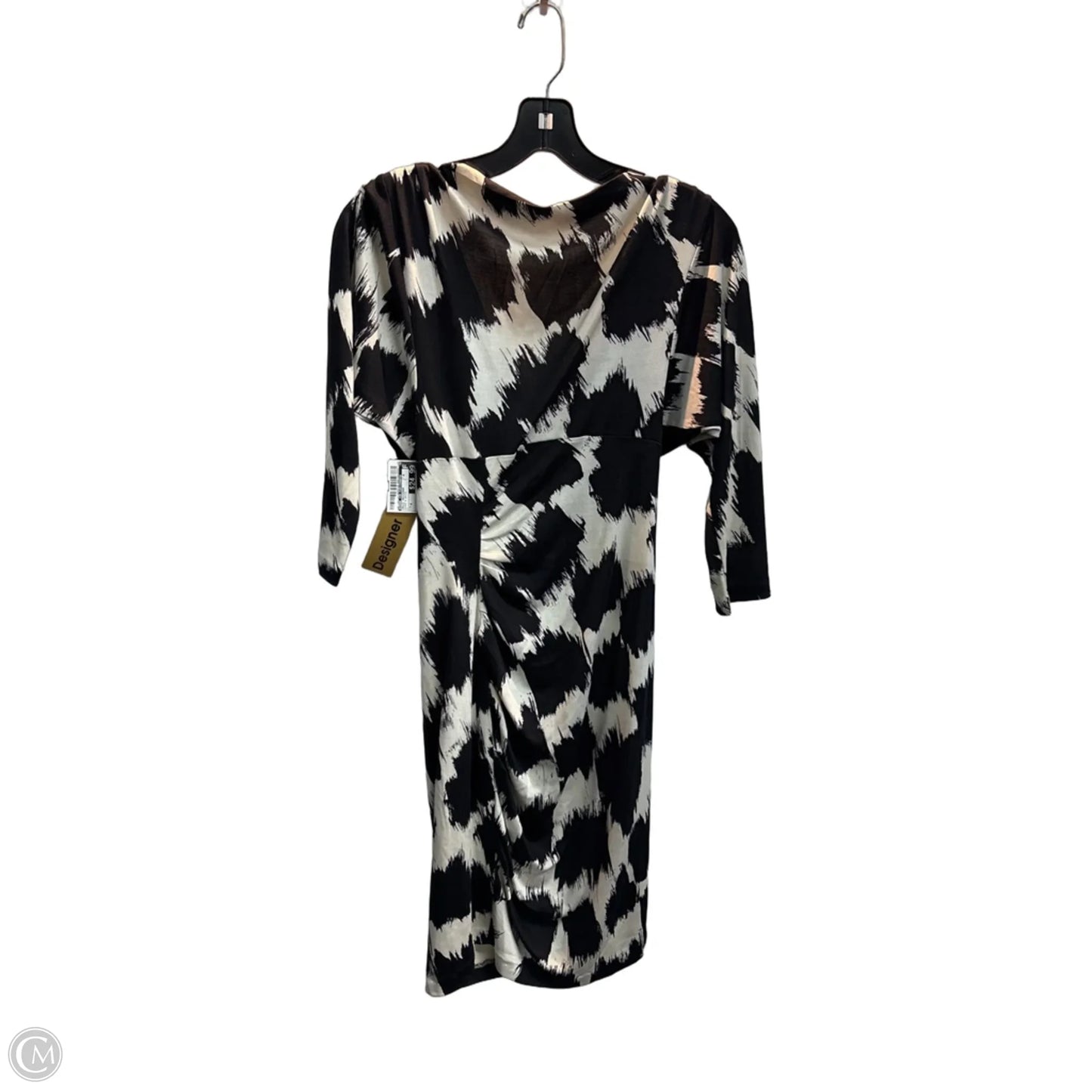 Dress Designer By Diane Von Furstenberg In Black & White, Size: 4
