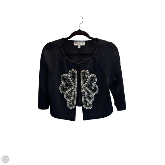 Cardigan Luxury Designer By St John Collection In Black, Size: S