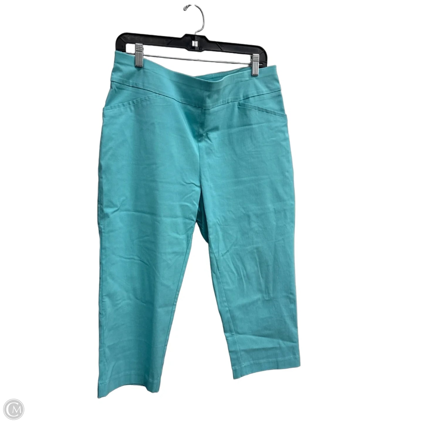 Capris By Chicos In Blue, Size: 12
