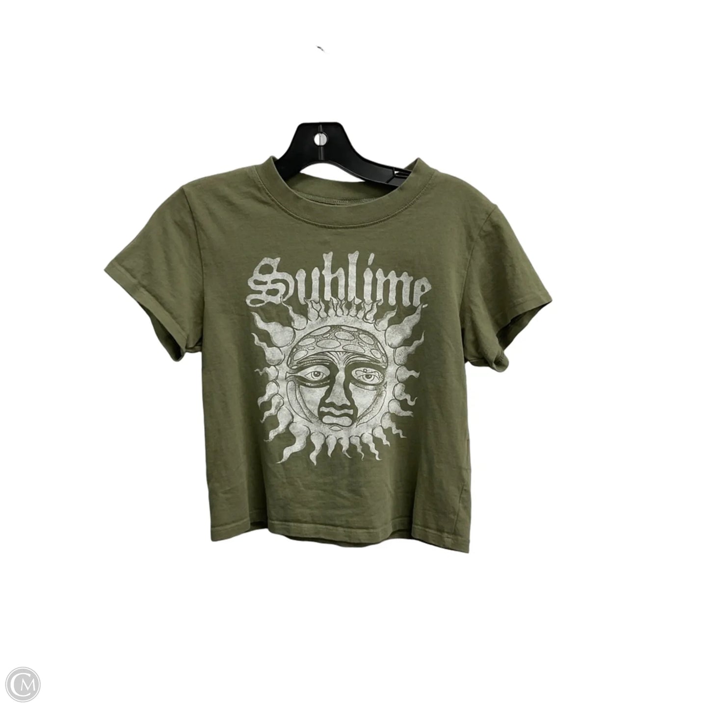 Top Short Sleeve By Divided In Green, Size: Xs