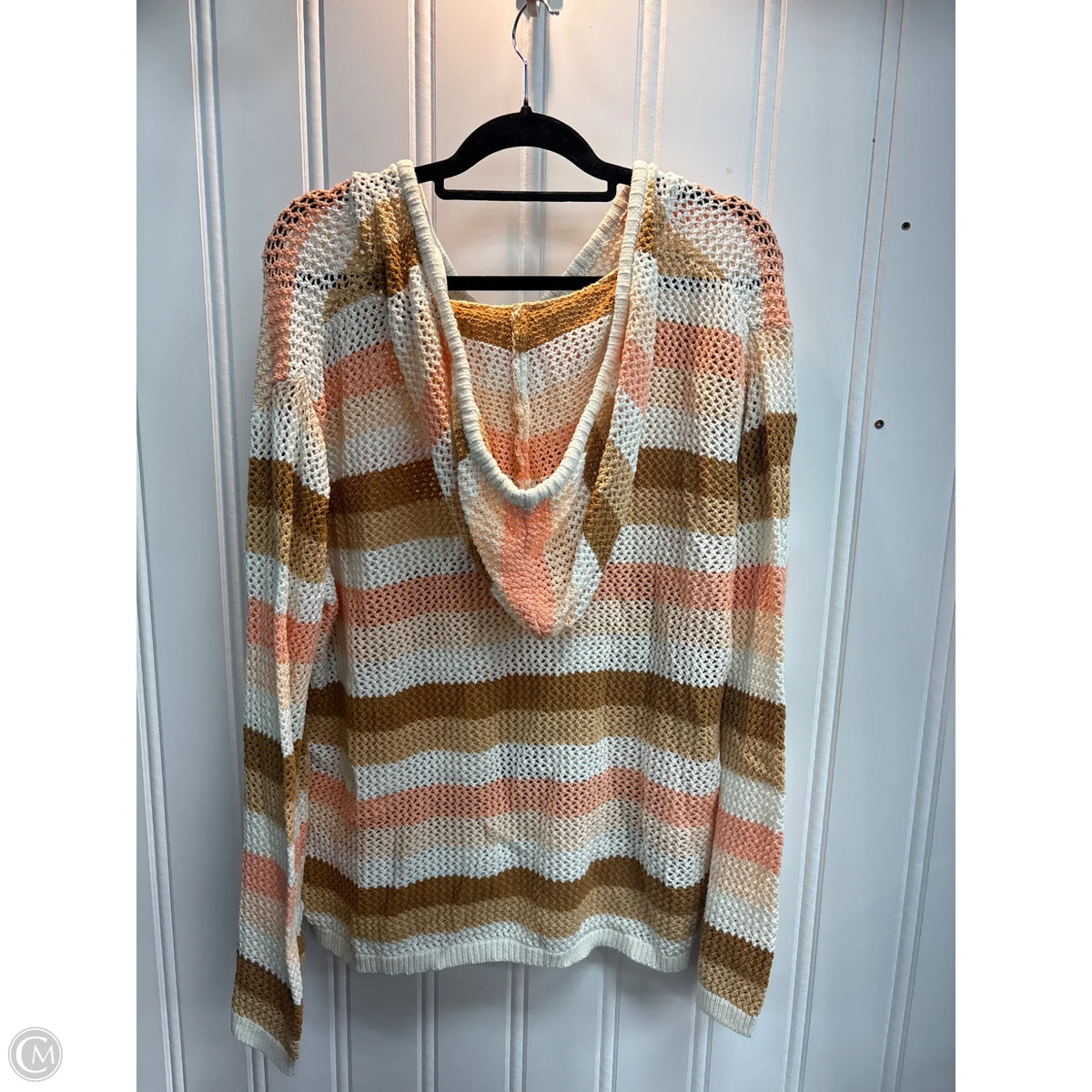 Sweater By Clothes Mentor In Striped Pattern, Size: 2x