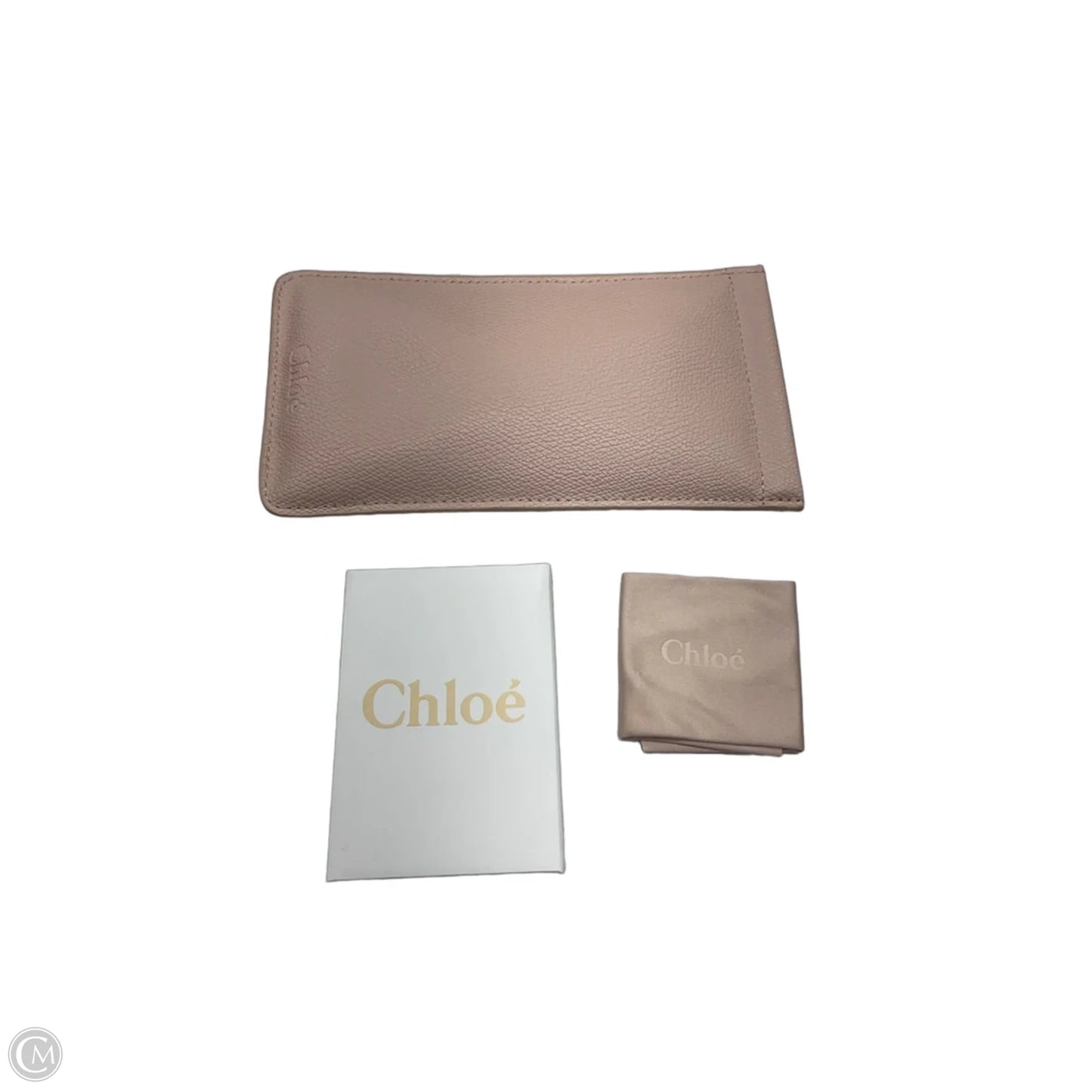 Blue Light Glasses Luxury Designer By Chloe, Size: