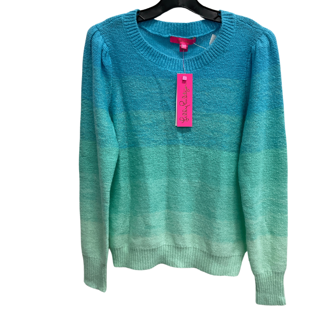 Sweater By Lilly Pulitzer In Blue & Green, Size: M