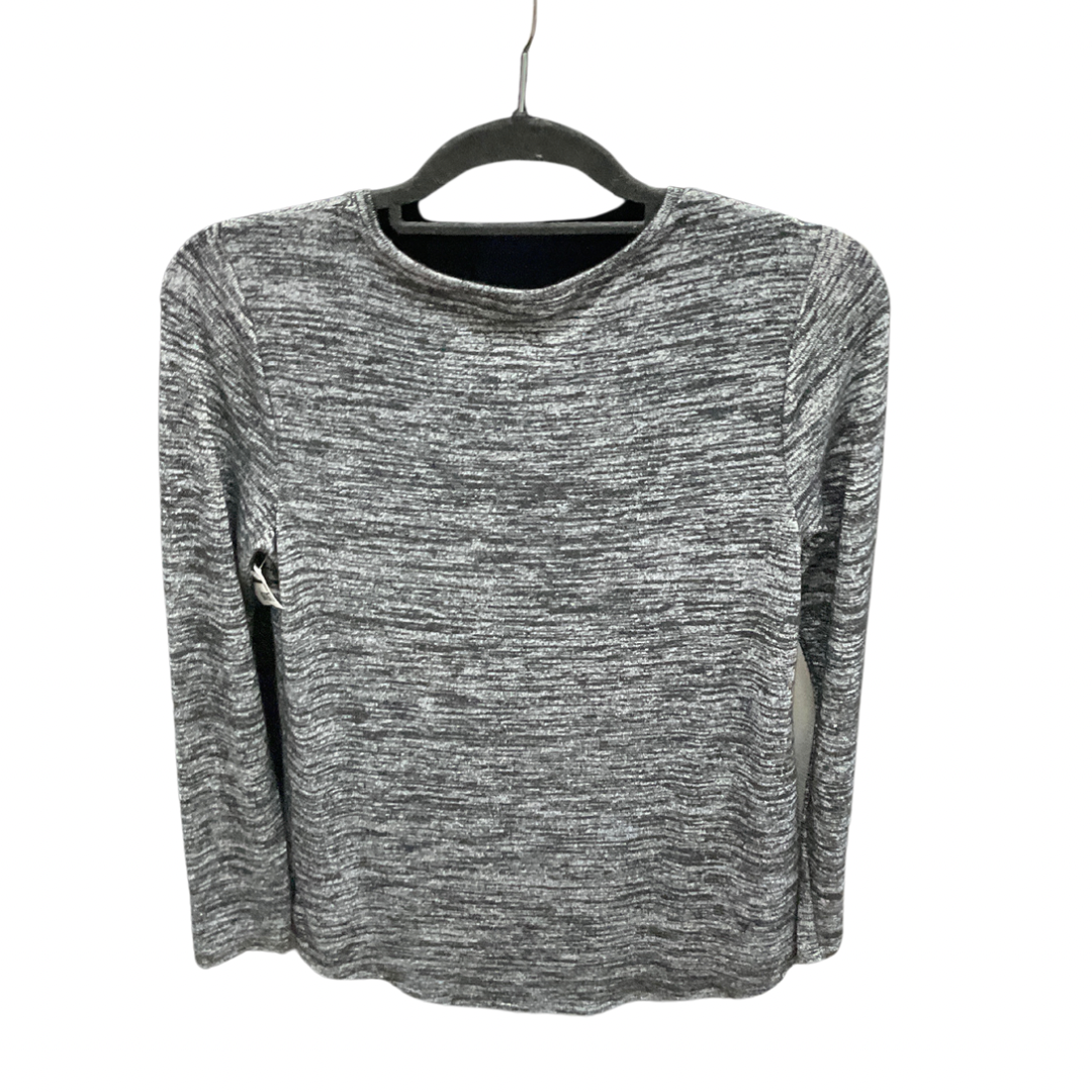 Top Long Sleeve By Apt 9 In Grey, Size: Xs