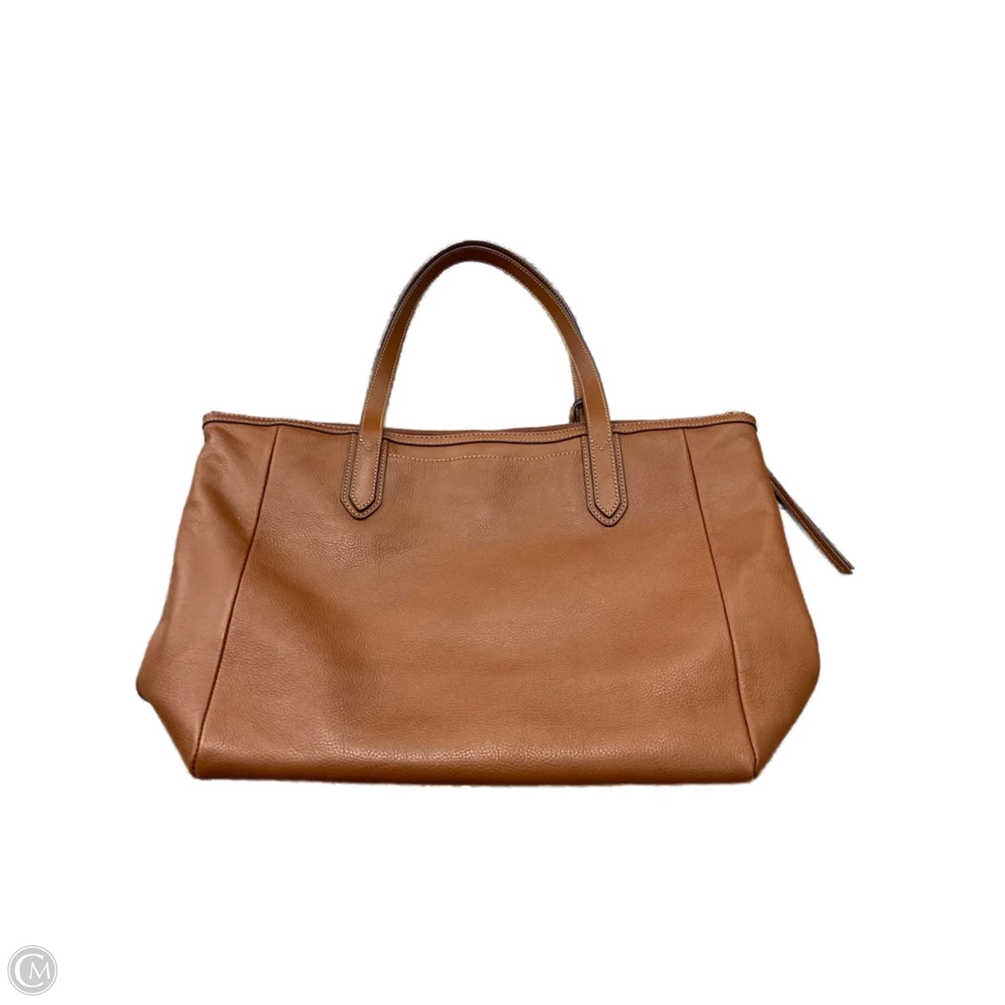 Tote Leather By Fossil, Size: Large