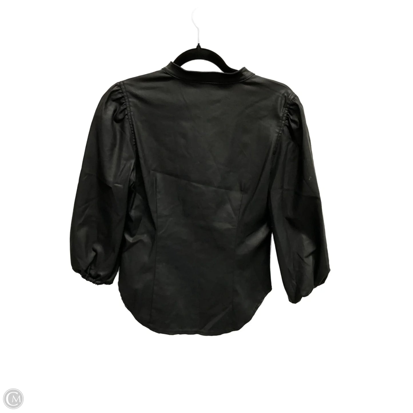Top Long Sleeve By White House Black Market In Black, Size: S