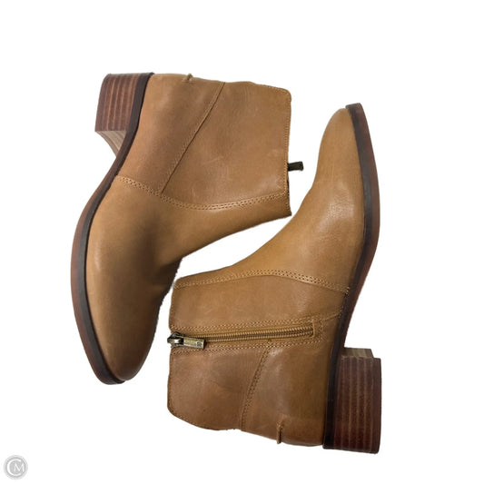 Boots Ankle Flats By Lucky Brand In Brown, Size: 7