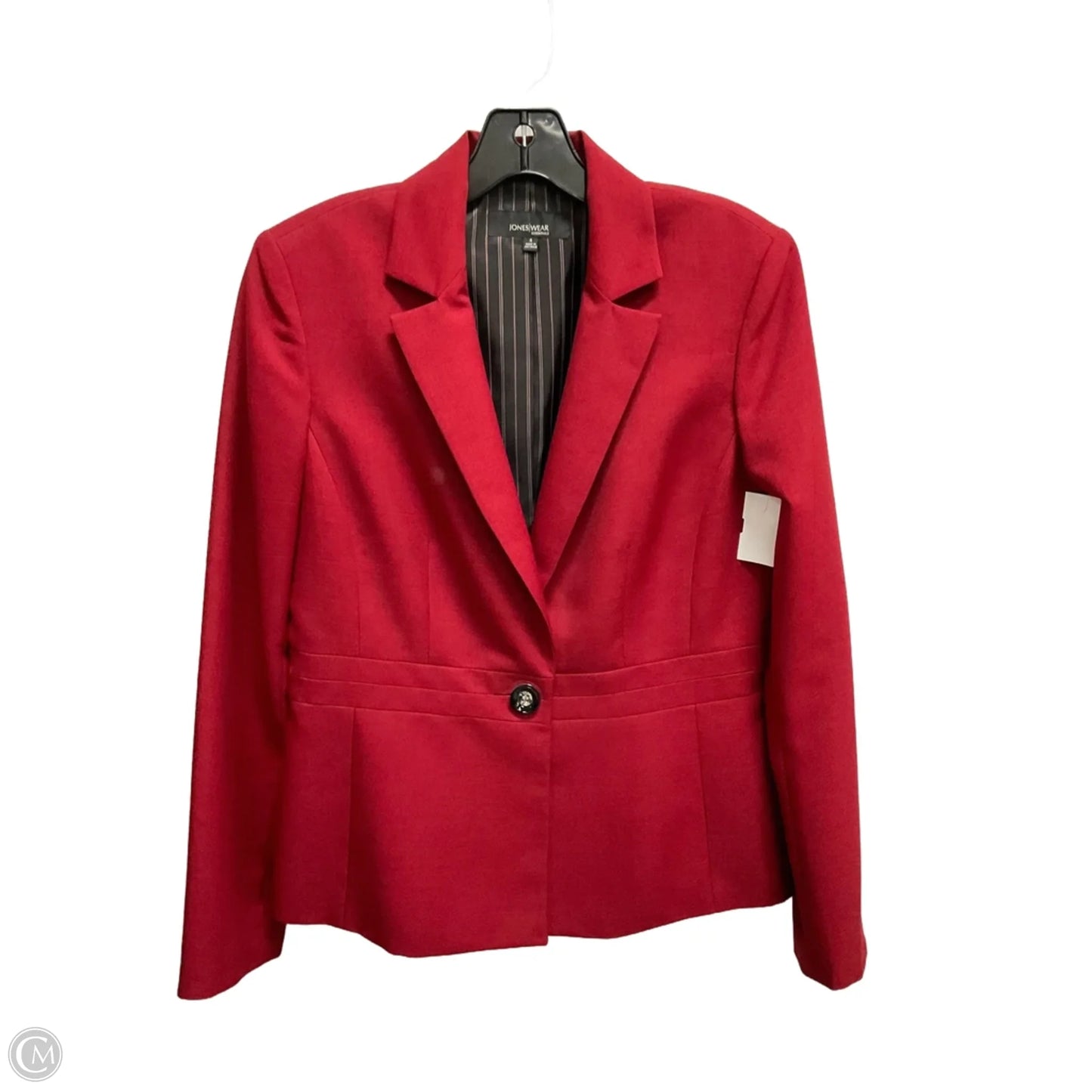 Blazer By Jones Wear In Red, Size: 4