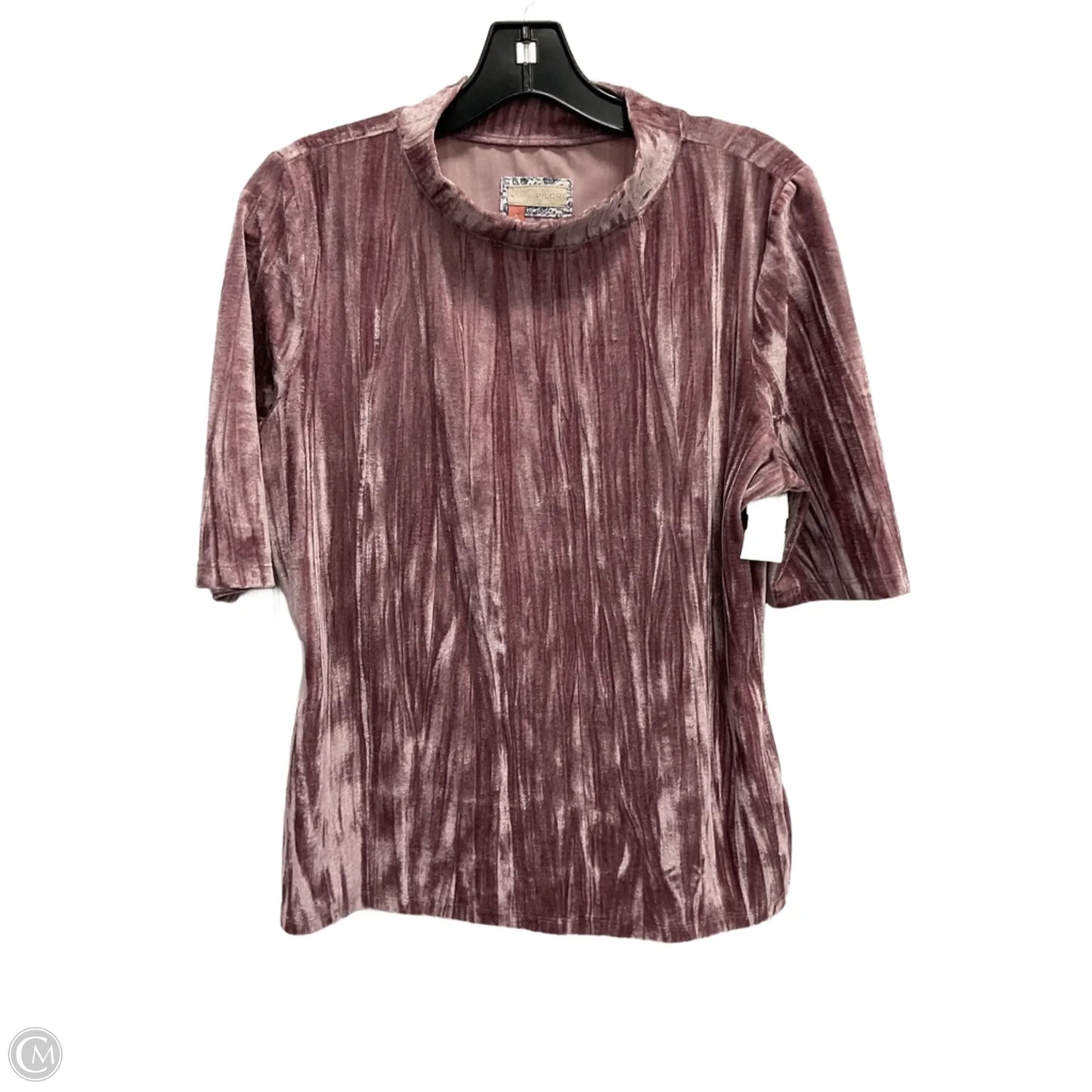Top Short Sleeve By Pilcro In Pink, Size: L