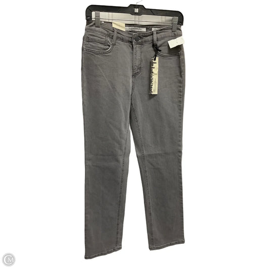 Jeans Straight By Jones New York In Grey, Size: 4