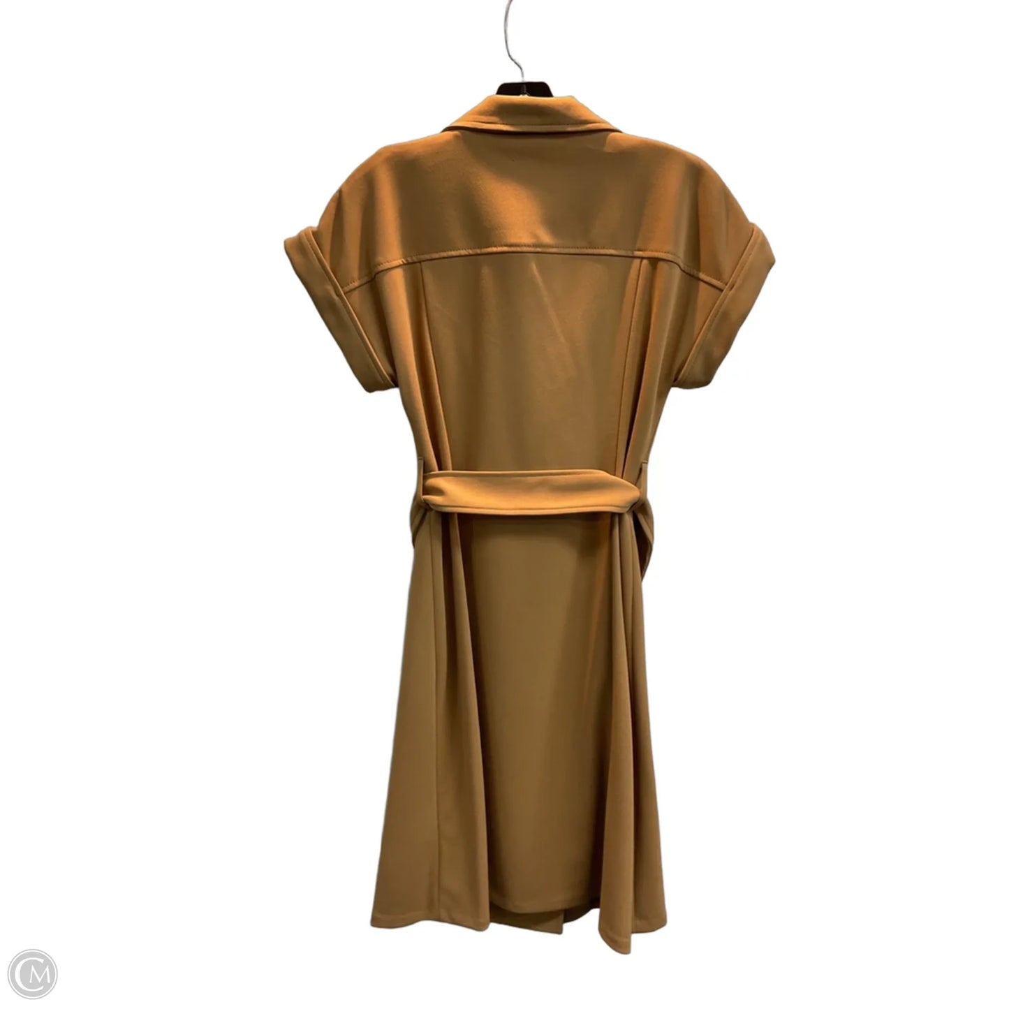 Dress Work By Calvin Klein In Tan, Size: 2