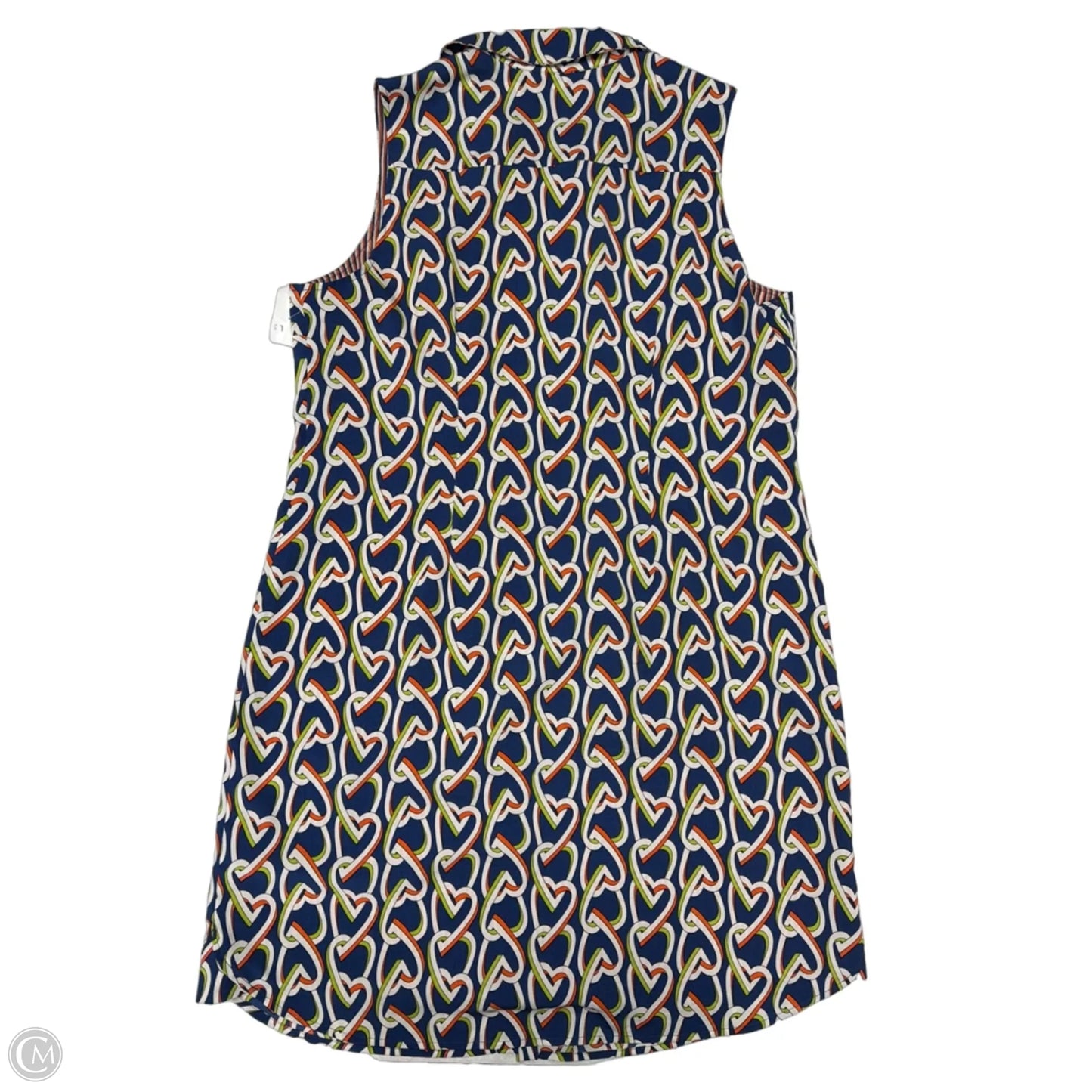 Dress Casual Midi By Cabi In Geometric Pattern, Size: L