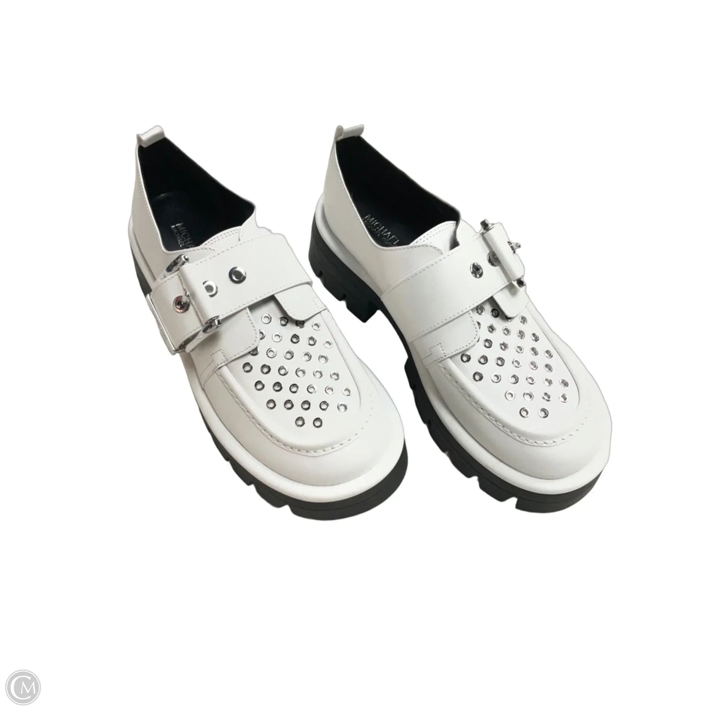 Shoes Flats By Michael By Michael Kors In White, Size: 8