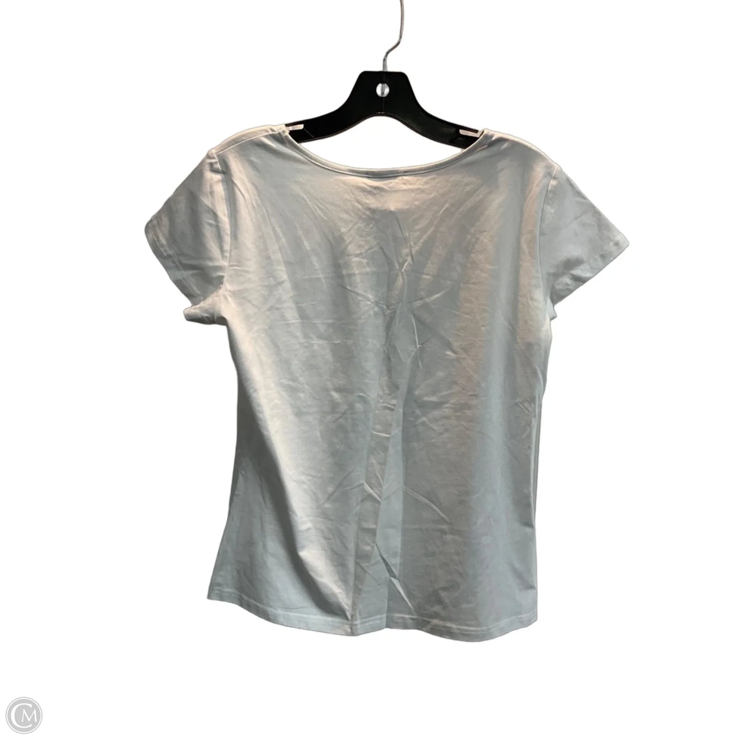Top Short Sleeve By Clothes Mentor In White, Size: S