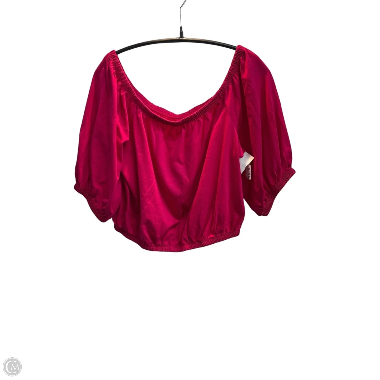 Top Short Sleeve By Old Navy In Pink, Size: M