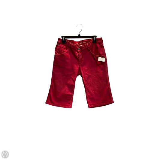 Shorts By Eddie Bauer In Red, Size: 6