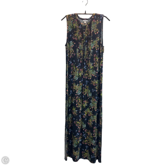 Dress Casual Maxi By J. Jill In Floral Print, Size: S