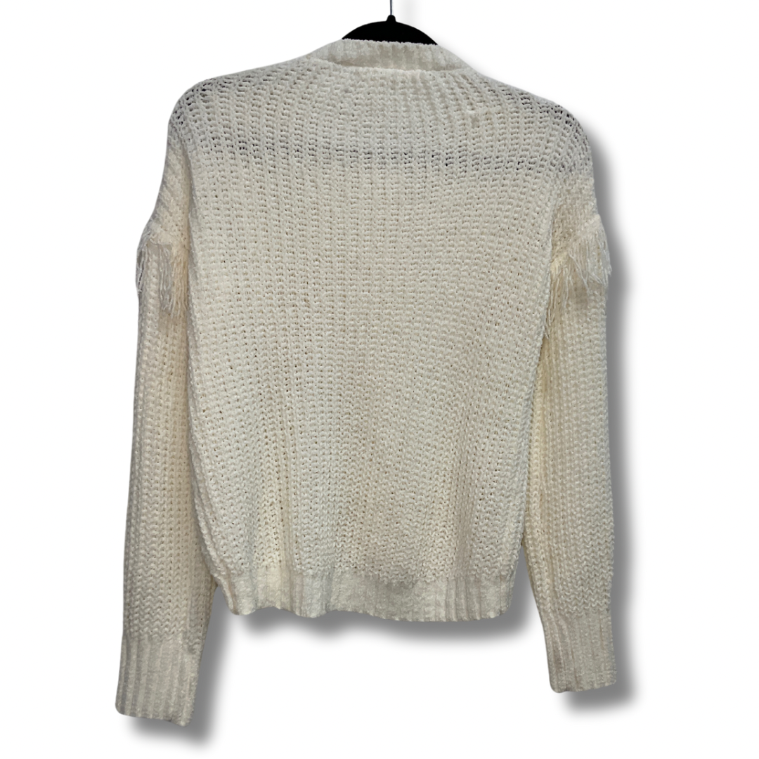 Sweater By No Boundaries In White, Size: S