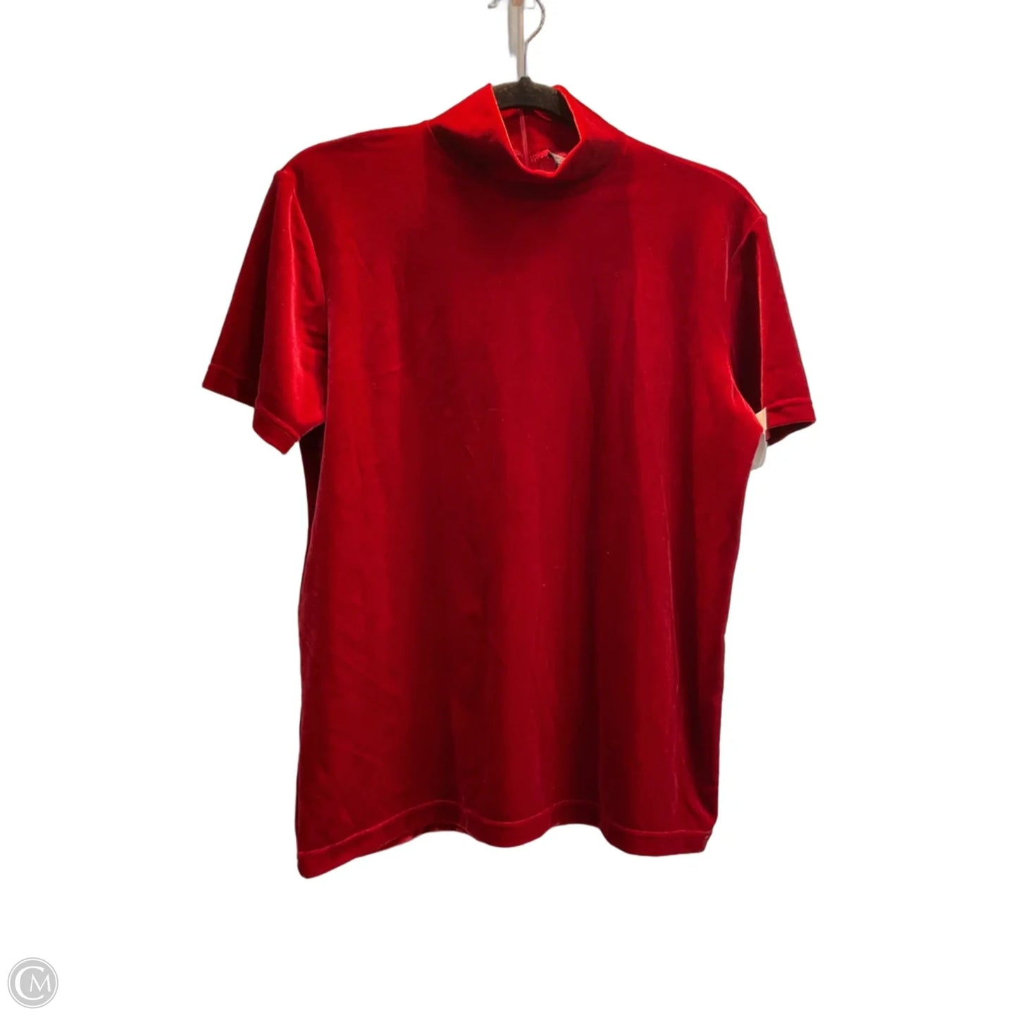 Top Short Sleeve By Gap In Red, Size: L