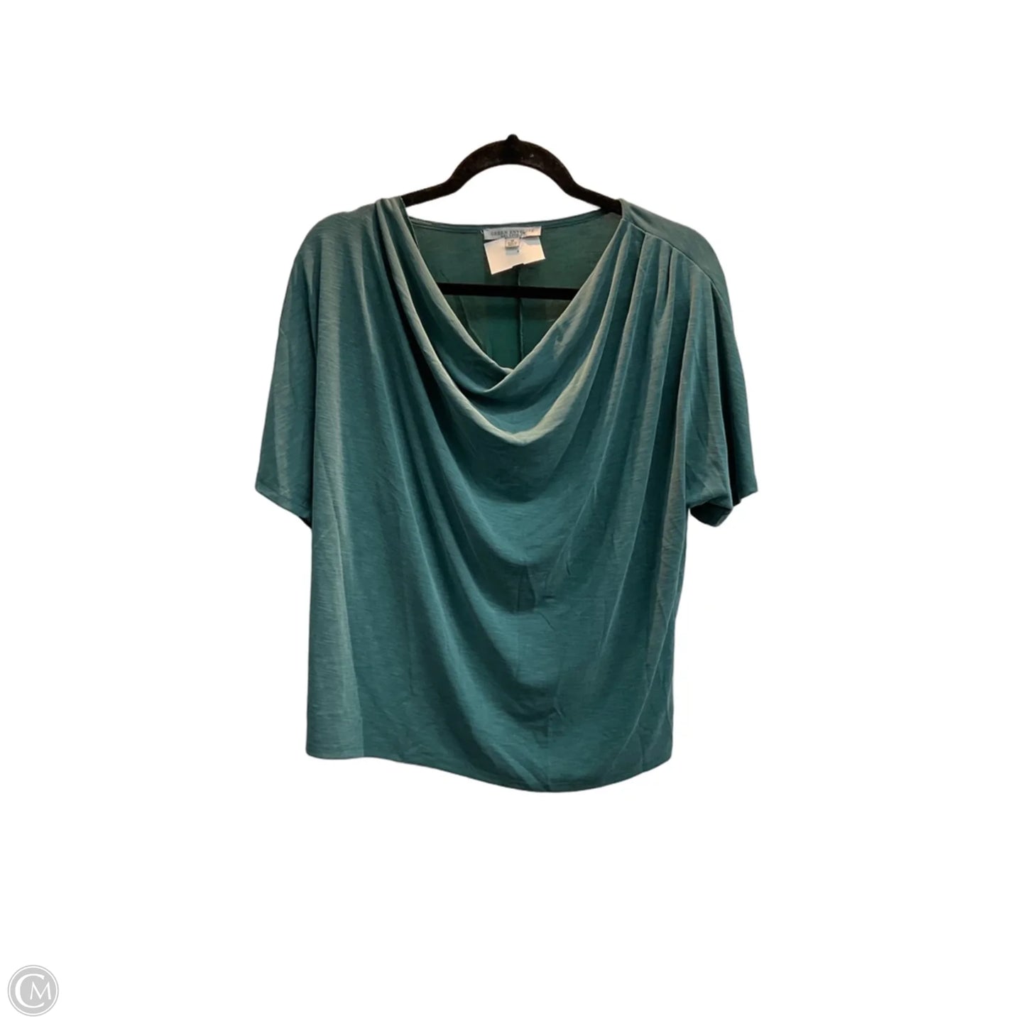 Top Short Sleeve Basic By Green Envelope In Green, Size: M