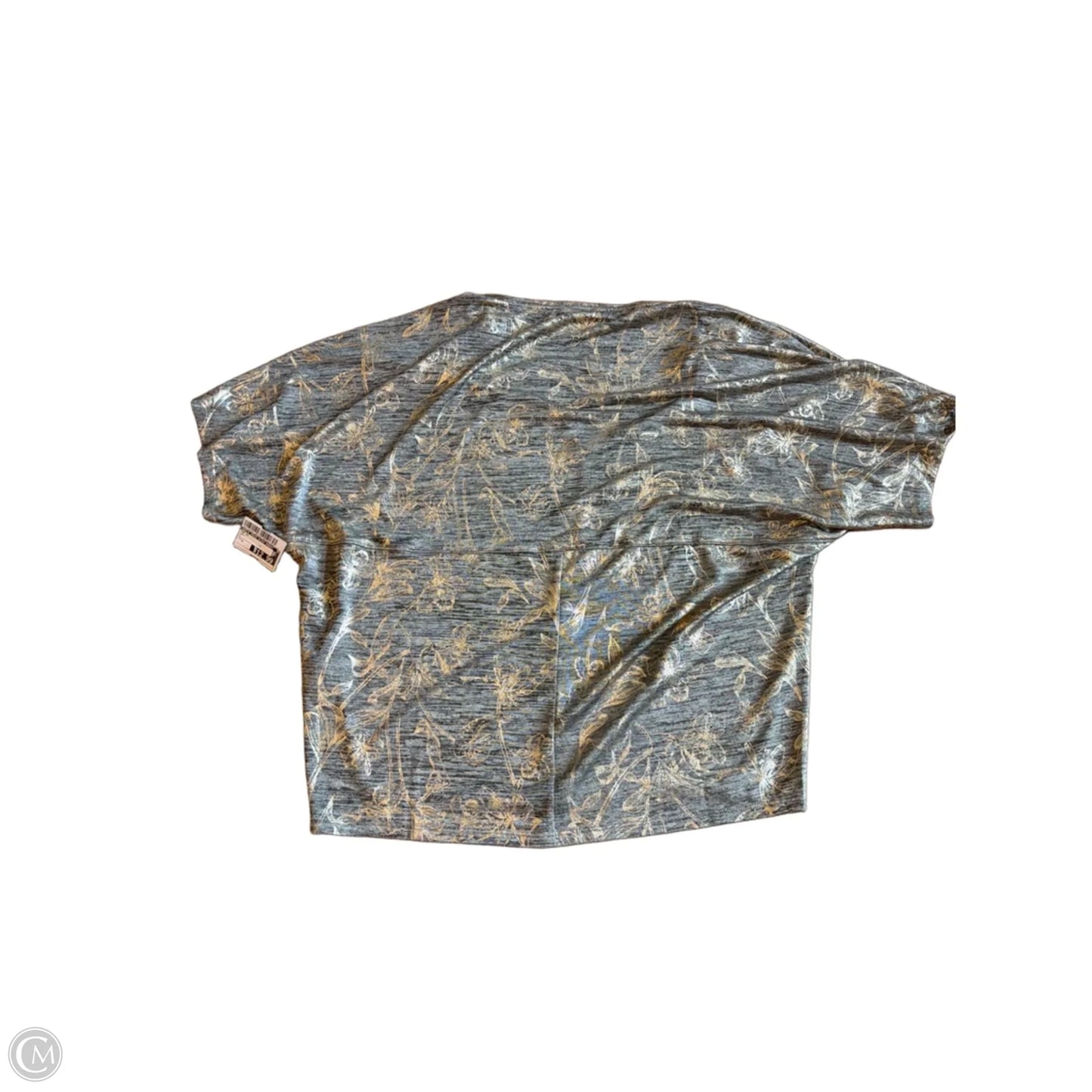 Top Short Sleeve By White House Black Market In Gold, Size: S
