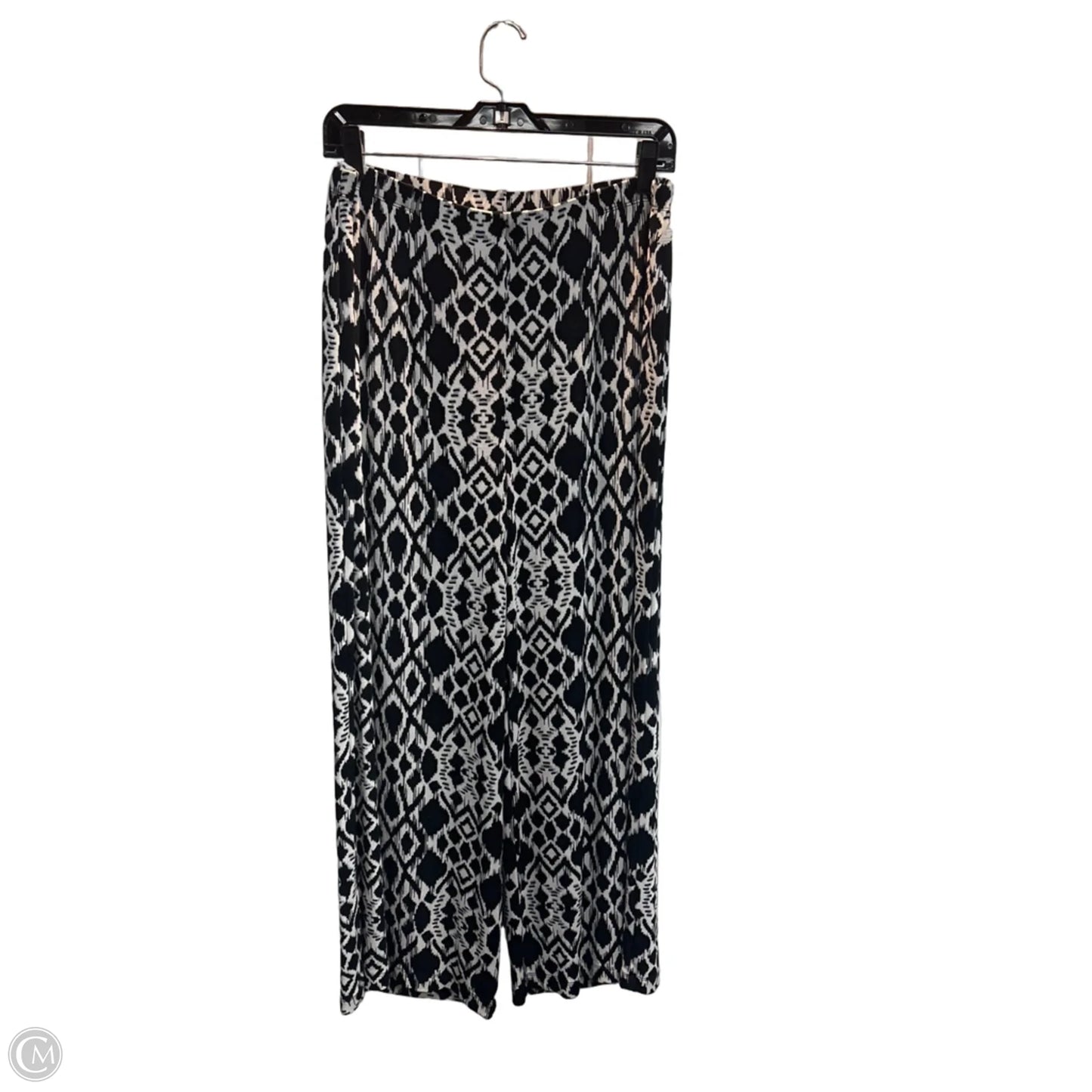 Capris By Chicos In Black & White, Size: L