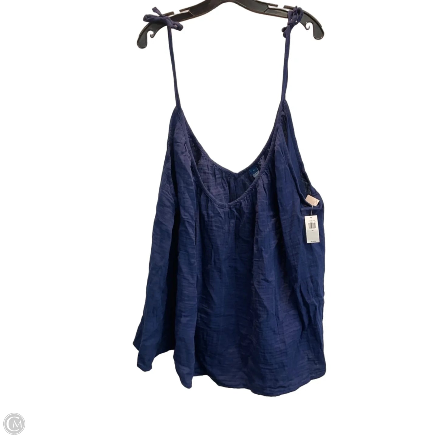 Top Sleeveless By Old Navy In Navy, Size: 3x
