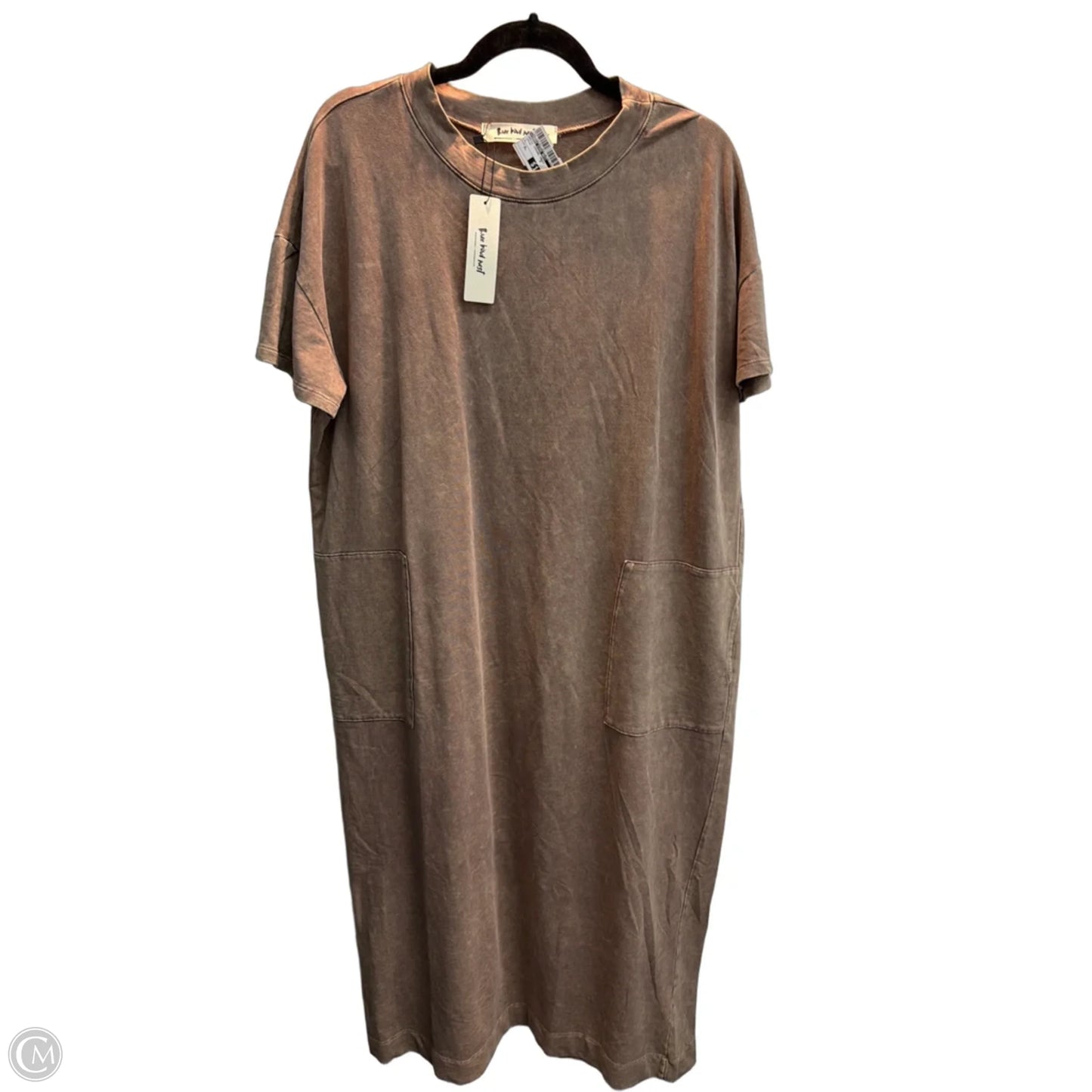 Dress Casual Maxi By Three Bird Nest In Brown, Size: Xl