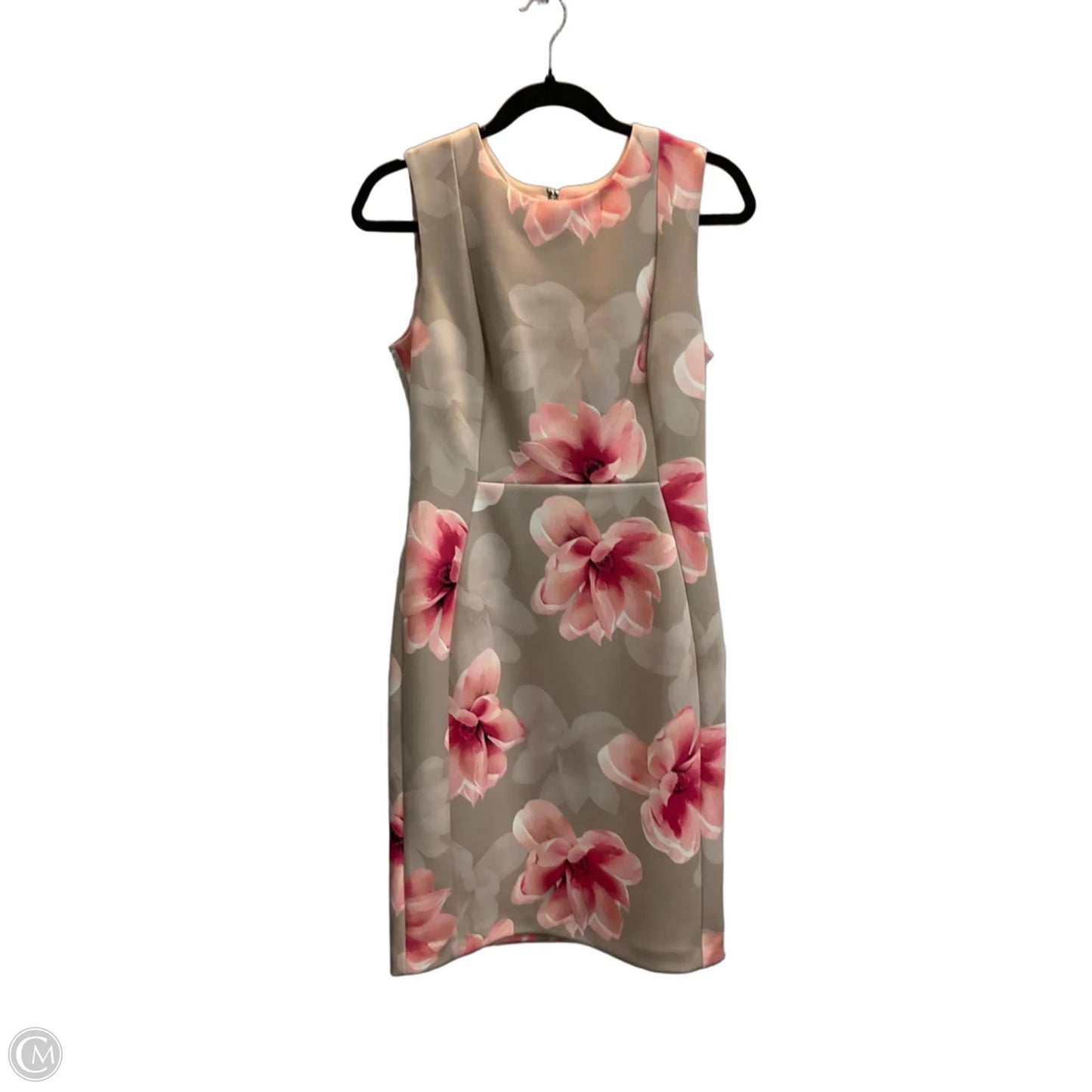 Dress Party Short By Calvin Klein In Tan, Size: M
