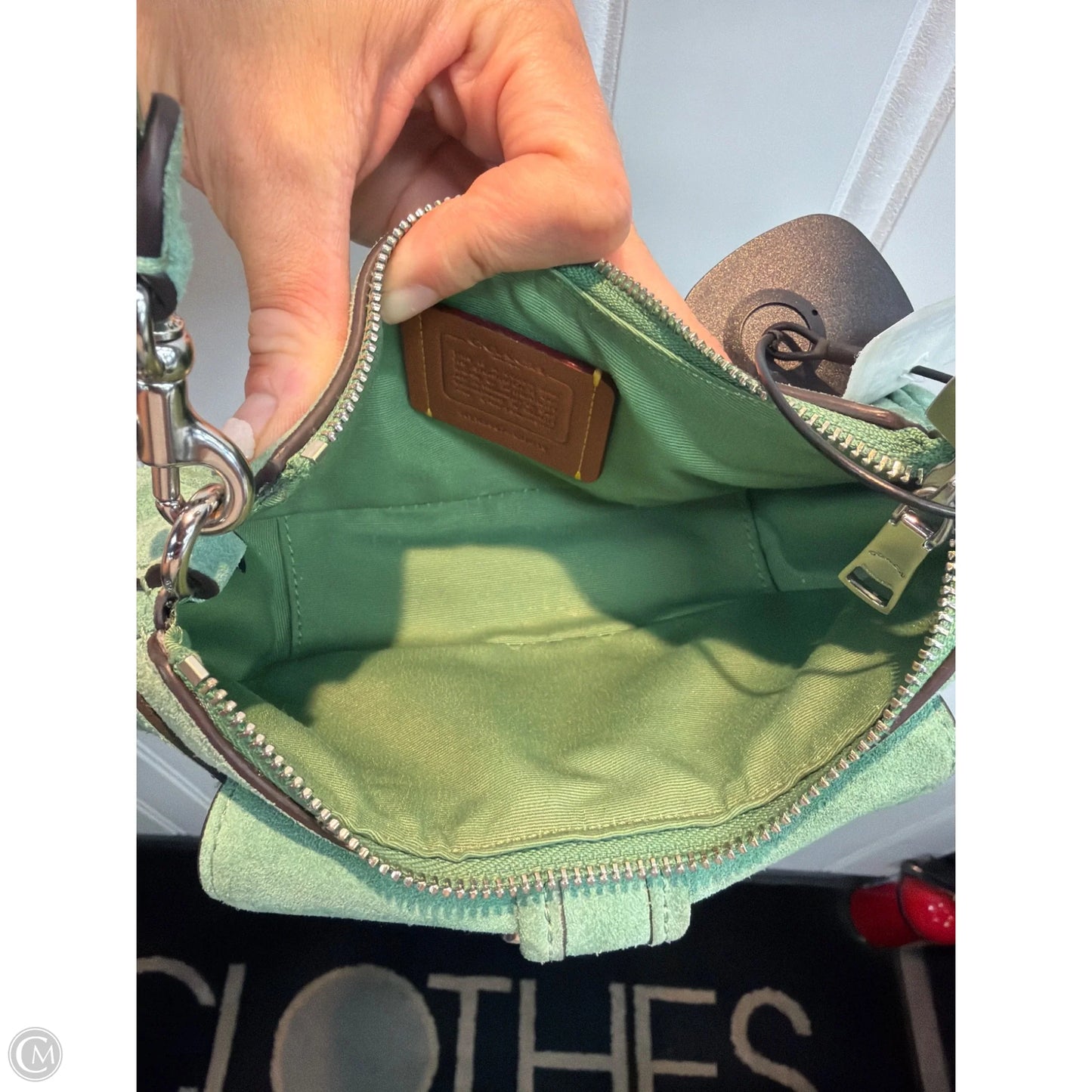 Crossbody Designer By Coach, Size: Small
