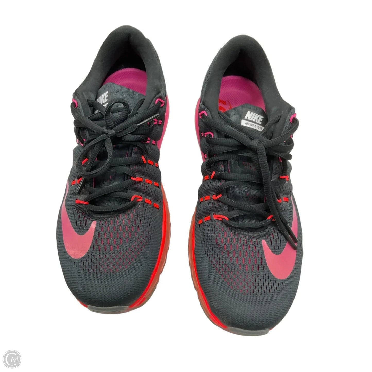 Shoes Athletic By Nike In Black & Pink, Size: 9.5