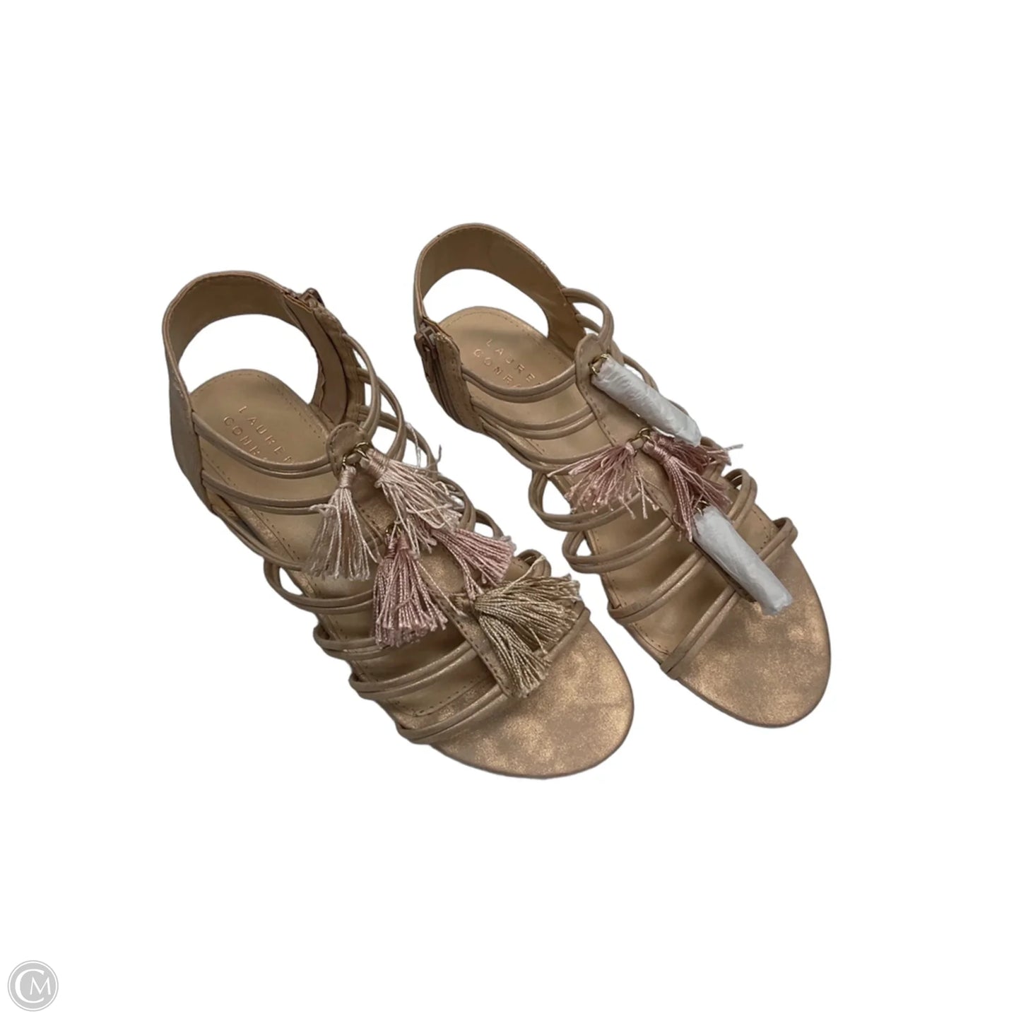 Sandals Flats By Lc Lauren Conrad In Tan, Size: 9