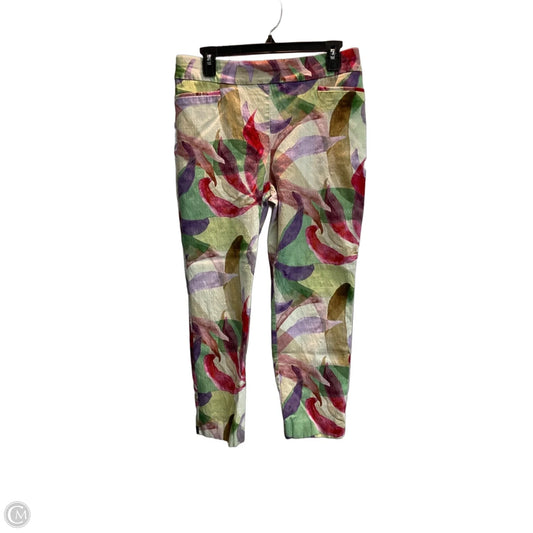 Pants Leggings By Chicos In Multi-colored, Size: M